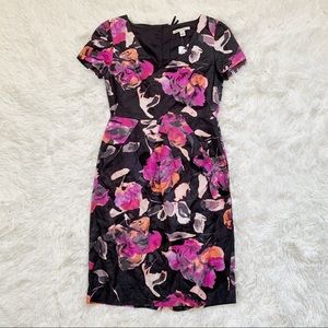 Banana Republic Floral Silk Dress